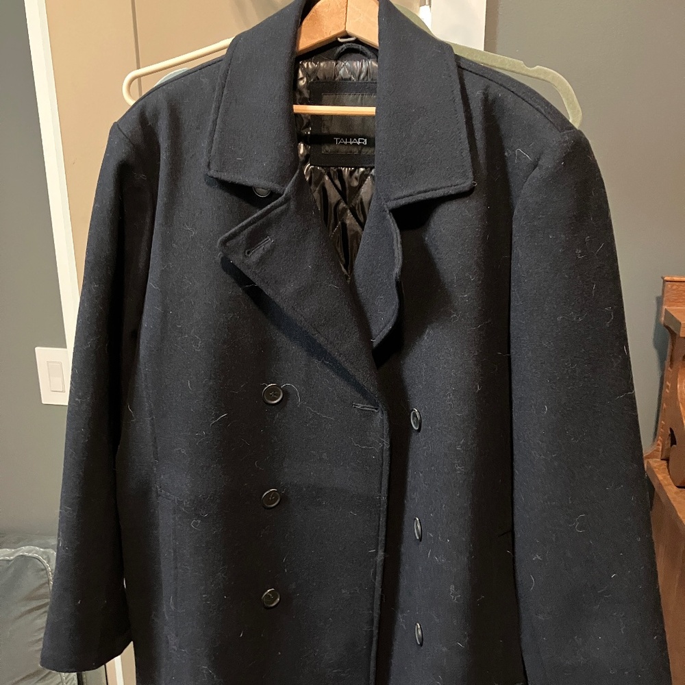 Men's Tahari Wool Coat